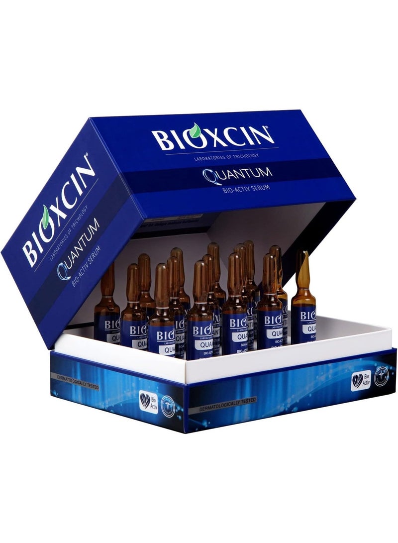 Bioxcin Quantum Bio-Activ Hair Thickening Serum Ampoules 15x6ml - Image 2